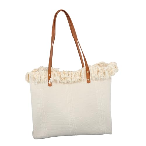 Sac de courses réutilisable grand cabas toile femme pour extérieur