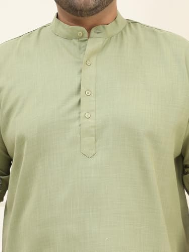 Image of SOJANYA Plus(Since 1958), Men's Cotton Short Kurta