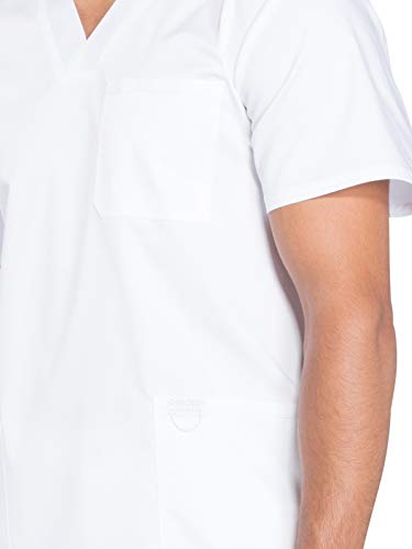 Image of Cherokee WW Revolution V-Neck Scrub Top for Men with 3 Pockets