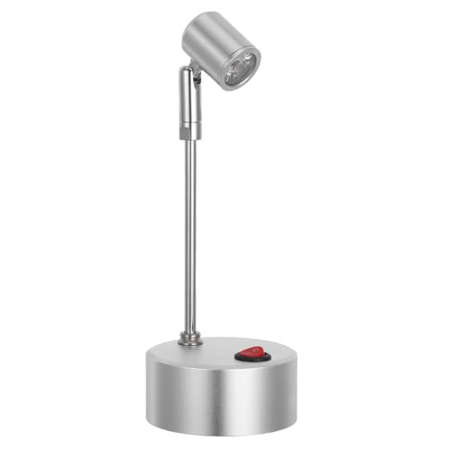 Foco LED para Vitrina y Escritorio con Luz Segura de 1w y Estructura Compacta de Aluminio