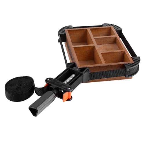 Pince d'angle réglable, sangle de serrage d'angle réglable multifonction de 4 m, support de cadre photo, outil de travail du bois pour cadre en bois, coin de tiroir