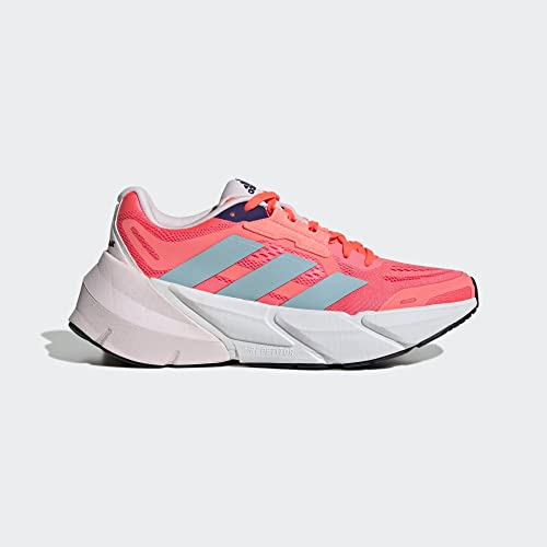 adidas Women's Adistar 1 Running Shoes, Turbo/Hazy Sky/Almost Pink2