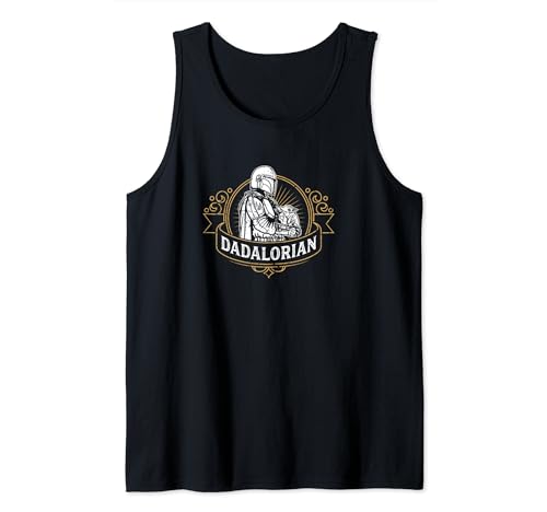 Débardeur Star Wars The Mandalorian t-shirt sans manches Dadalorian coton