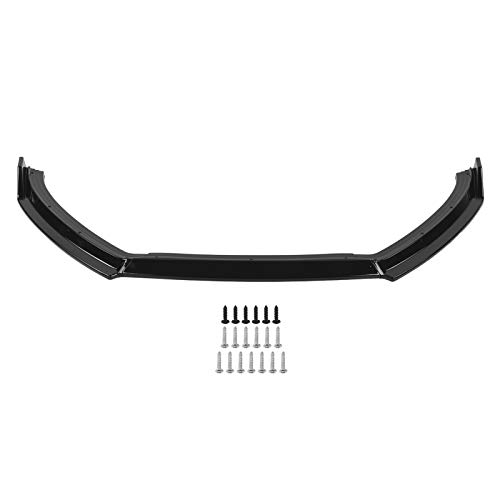 Aileron de pare-chocs avant au design aérodynamique pour Polo MK5 6R Standard avant Facelift 2009-2014 (noir brillant)