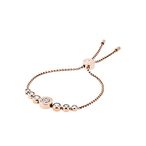 Michael Kors "Blush Rush" Bead Bangle Bracelet, Stainless Steel