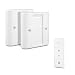 Produktbild Wandschalterabdeckung kompatibel mit Schalter (2 Packungen), Homegoo Wireless Dimming intelligentes Dimmschalter für EU/UK-Standard Switch Adapter Konverter Abdeckplatte