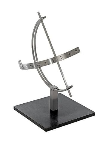 HISKA | Sonnenuhr, massiv Edelstahl | Granitsockel - GA-700 HISKA | Sonnenuhr, massiv Edelstahl | Granitsockel - GA-700