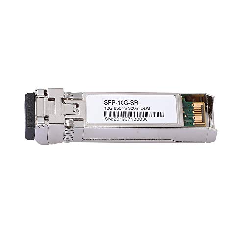 Sangmei Módulo óptico de transceptor de fibra de modo único SFP-10G-SR 10Gb / s 850nm 300m DDM 10 Gi