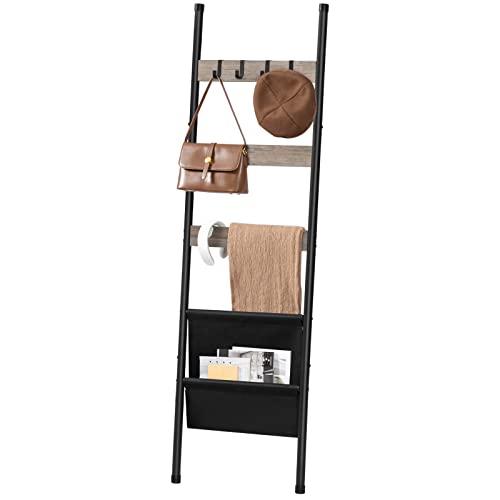 Hoobro Blanket Ladder, 5 Tier Towel Rack thumb #7