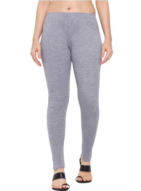 VAX VAX Women’s Winter Warm Legging | Solid Ankle Length Thermal Legging for Women | Soft Acrylic Imported Fabric | Cozy & Stretchable Winter Wear Bottoms-image-7