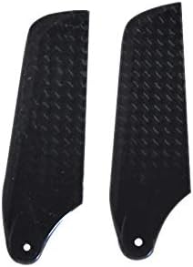 Part & Accessories 2Pcs Carbon Fiber 62mm Tail Blades Rotor For Align Trex 450 RC Helicopter Drone Propeller Accessory