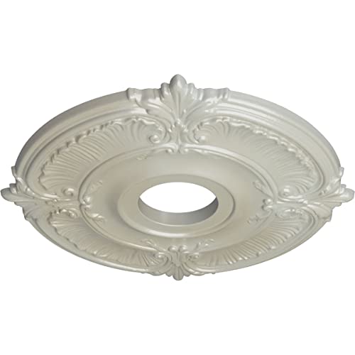 Image of Ekena Millwork CM18ATFBSDecorative Ceiling Medallions Modeled After Original Historical Patterns & Designs, Flash Blue