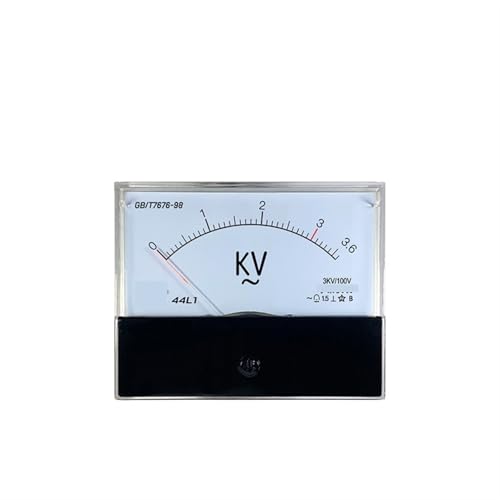 Voltmètre analogique CA résistant pour surveiller vos circuits haute tension sans écran digital