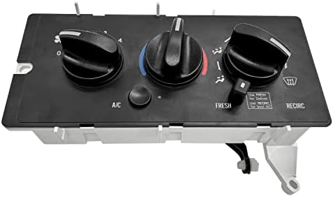 Ballmers A/C Heater Climate Control Panel 11-1225 7787-880011 HVAC Control Module w/Rear Window Defogger Switch for Mack Ch613 cv713 2001-2005