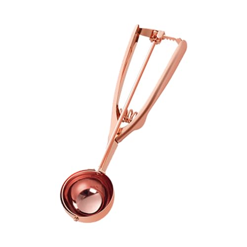 ZYHUI Gold Ice Cream Scoop Stainless Steel Cookie...