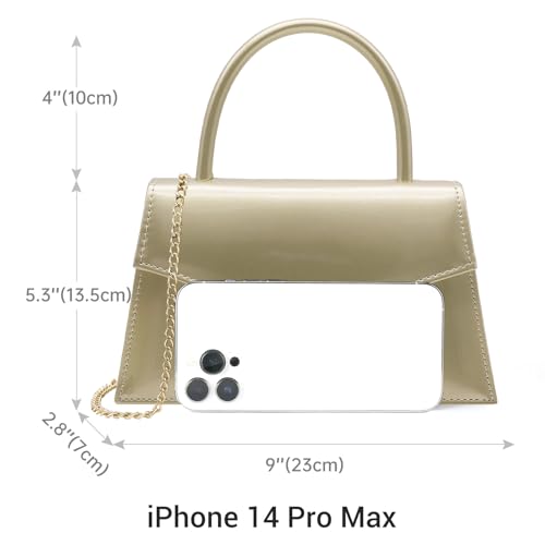 Image of Women's Evening Bag Bridal Party Clutch Purses Cocktail Prom Handbags with Patent Leather