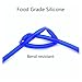 1m Food Grade Silicone Hose, Flexible Drinking Water Hose, ID 0.5-10mm, OD 1-16mm, for Industrial and Agricultural Use(0.5mmx1mm)