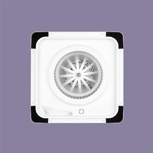 Ventilador de ventilación 30x30cm Ventilador extracto potente para cocina y baño montado en techo panel de luz ambiental miniatura 4
