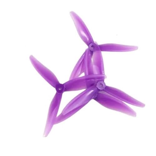 Hélice 3 pales 5129.0 anti-vibration pour corriger la trajectoire du drone FPV