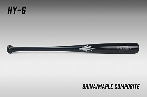 Hakusoh Spark Hy-6 Youth Composition Wooden Baseball Bat Sina/Maple Wood Cupped End (-6 Dropweight) [Made In Japan] (30) #TOP3