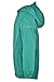 Swiss Alps Boys Wind Resistant Lightweight Rain Jacket, Active Green, 4