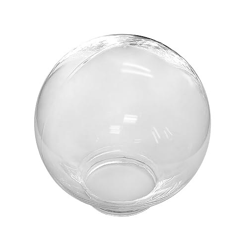Image of Beam Lighting 6-inch Clear Acrylic Replacement Globe - Cover for Ceiling, Wall Fixtures, Lamp Posts, or Streetlights