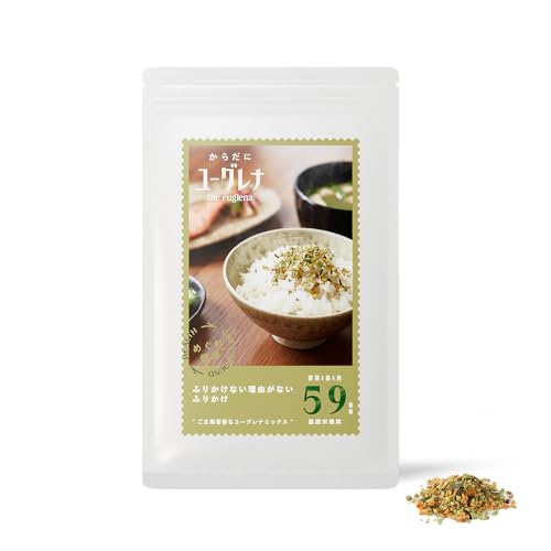 からだにユーグレナ 【公式】ふりかけない理由がないふりかけ ごま海苔香るユーグレナミックス 健康 ふりかけ ごはん お弁当 栄養 ユーグレナ 海苔 ビタミン 野菜 旨味 ギフトのサムネイル