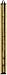 Chassé Girls' Bow Pro Glitter Gold/Glitter Black