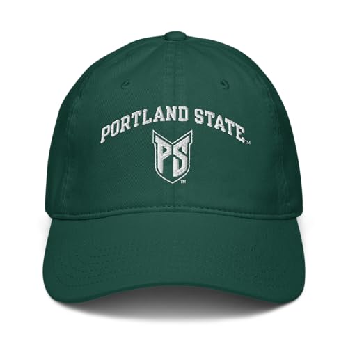 Gorra ajustable oficial Portland State Vikings verde miniatura 2
