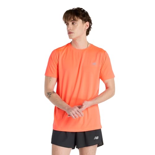 Image of new balance Mens Tops Short Sleeve Top