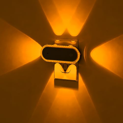 Image of Briignite Night Light Plug into Wall, 3CCT Projector Night Light 4 Pack | Stepless Dimmable Night Light, Dusk to Dawn Sensor Nightlight, Rotatable Plug for Bathroom Bedroom Gaming Room Decor Gift