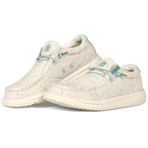Image of Gator Waders Womens Camp Shoes - Breathable Slip-On Loafers - Elastic Laces - Ultralight All Day Cushioning - Fitted Feel