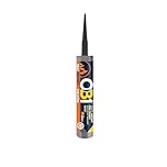 OB1 Black HeatProtect Fire Cement 1200°C – High Temperature Heat Resistant Sealant for Stoves, Fireplaces, Ovens & Chimneys.