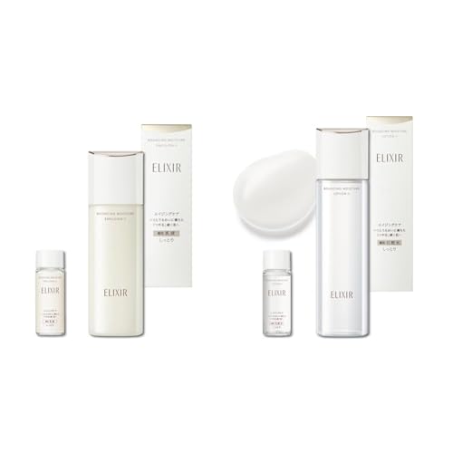 【セット買い】ELIXIR エリクシール リフトモイスト エマルジョン SP 2(しっとりタイプ) 130mL 医薬部外品 乳液・クリーム 【Amazon.co.jp限定】【増量サンプル付き】 + ELIXIR エリクシール リフトモイスト ローション S