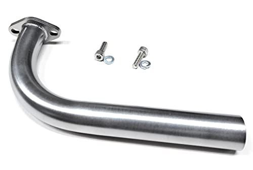 ARSPORT Exhaust header pipe for Duro.M 18hp & 16hp, XP16HPE, XP18HPE Go Kart mini bikes, Generators.