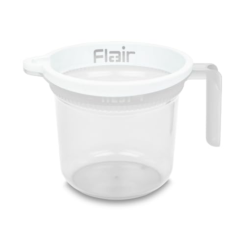 Image of FLAIR Estella Crystal Plastic Bath Mug 1.5 LTR - Durable, Lightweight & Stylish - Ideal for Daily Use in Bathroom & Kitchen (Clear)
