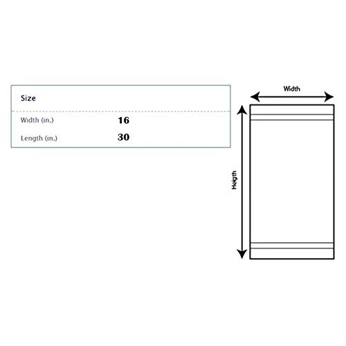 Wamika Dog Pattern Large Hand Towels Doodle Black White Dog Animals Paws Print Bath Towel Ultra Soft Highly Absorbent Multipurpose Bathroom Towel for Hand,Face,Gym,Sports and Spa Home Decor, 16x30 in