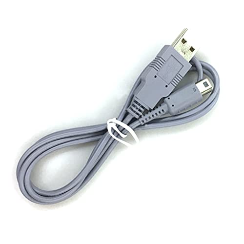 USB-Ladekabel, USB-Daten-Ladegerät, Ladekabel, kompatibel mit Wii U Gamepad Controller Cover