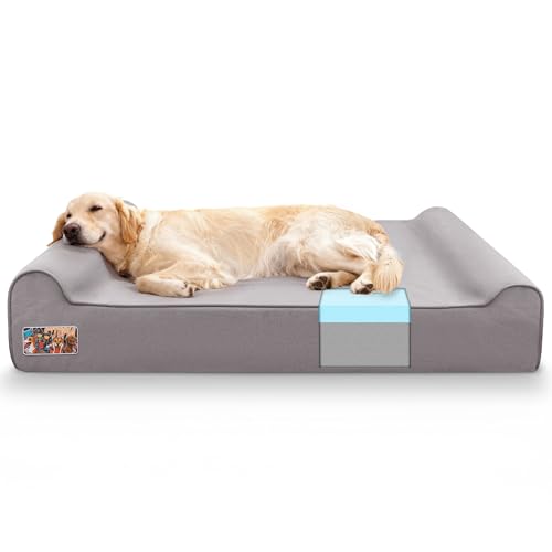 Sytopia Orthopedic Memory Foam Extra Large Dog Bed Pillow (50"x36"x10"),