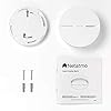 Netatmo Detector De Humo Inteligente, 10 años con bateria, Alarma de Humo, Prueba Automatica, Centralita domótica no necesaria, EN14604 certificación, NSA-EC #5