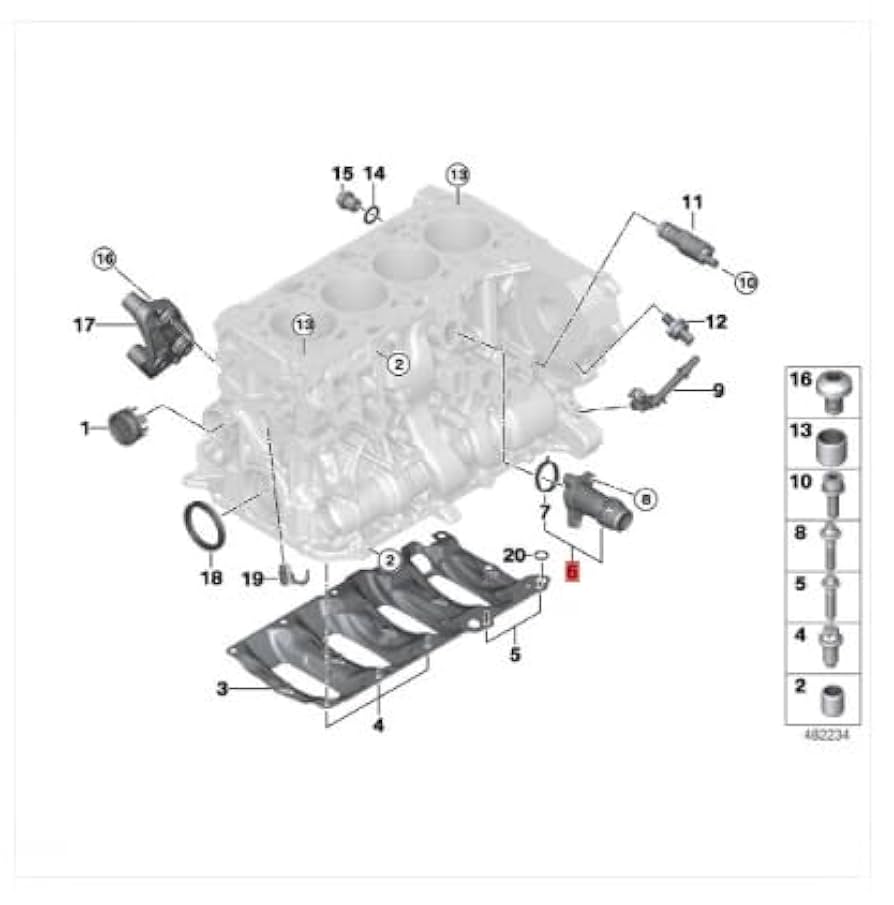 本A-25 11 ② Amazon.com: Upstream Oxygen Sensor 0258017112 11 78 7 549