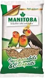 Mangime Miscuglio Parrocchetti 1 Kg inseparabili e calopsit