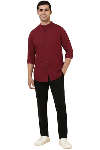 Image of Allen Solly Men's Solid Slim Fit Shirt