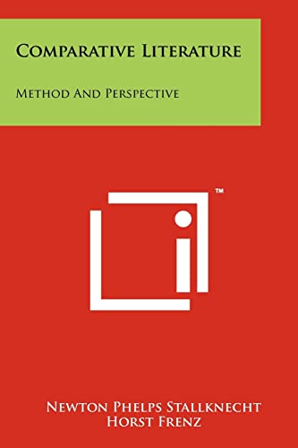 Comparative Literature: Method And Perspective view 2