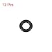 uxcell Nitrile Rubber O-Rings 9mm OD 5mm ID 2mm Width, Metric Sealing Gasket for Automotive Machine Plumbing, Pack of 12