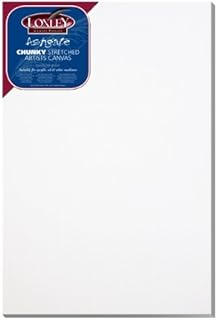 Loxley 36 x 24-inch Deep 36 mm Edge Ashgate Chunky Stretched Artists Canvas, White