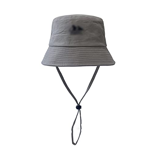 Chapeau de pêcheur rétro ajustable pour homme et femme anti coup de soleil et vent