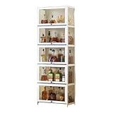 Photo Gallery forrty mobile bar per vino vetrina con acrilico mobile per vino liquori bambù+materiale acrilico trasparente,larghezza opzionale di 60/80cm(23,6/31,5 pollici) design del lembo,trasparente antipolvere( Photo Gallery forrty mobile bar per vino vetrina con acrilico mobile per vino liquori bambù+materiale acrilico trasparente,larghezza opzionale di 60/80cm(23,6/31,5 pollici) design del lembo,trasparente antipolvere(
