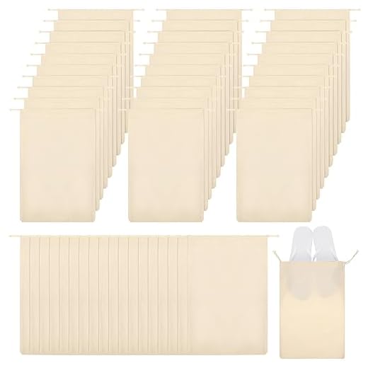 How to prevent dust hard shell luggage Hillban 50 Pcs Travel Shoe Bags