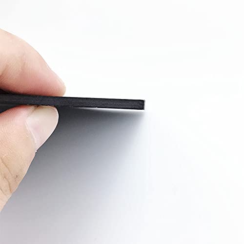 Vrttlkkfe 100 mm x 250 mm x 3 mm koolstofvezelplaat laminaatplaat paneel 3K keperstof matte afwerking pure… - Image 5